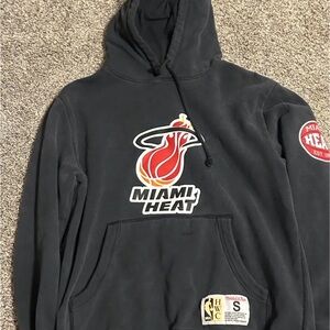 Mitchell & Ness Black Miami Heat Hoodie